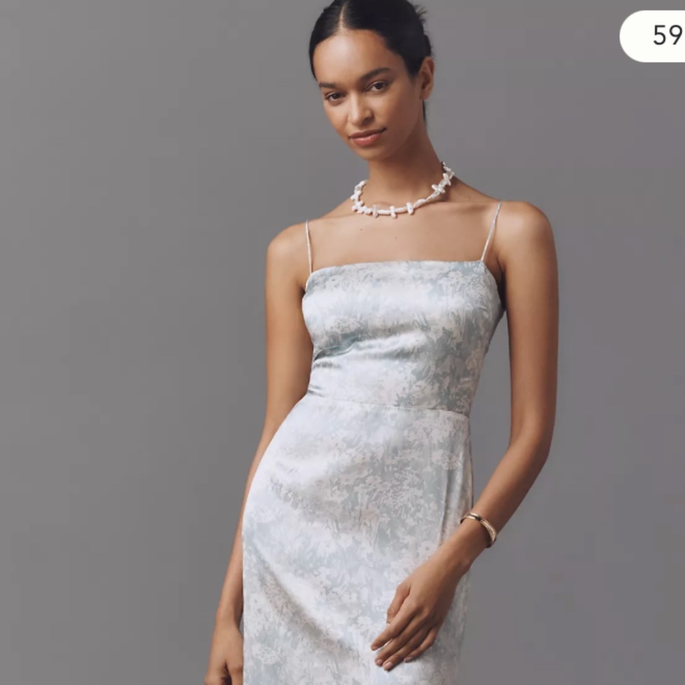 Reformation Frankie Silk Dress - NWT - size 6 Idyllic